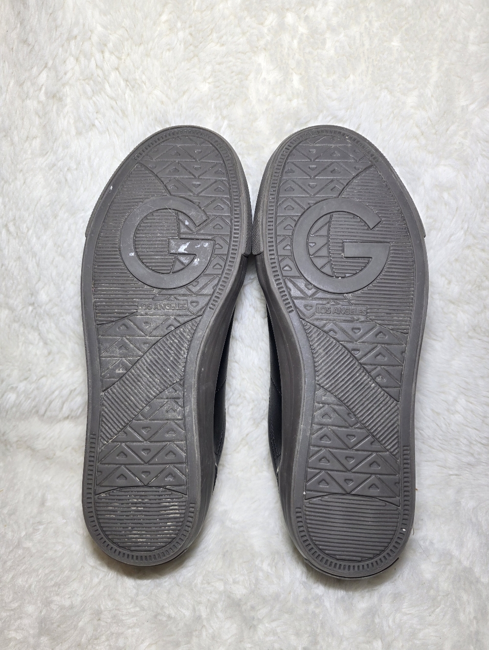 G by GUESS Olimpia Black Gold White Fashion Sneakers Low Top Shoes Women's 8.5 - Picture 7 of 10